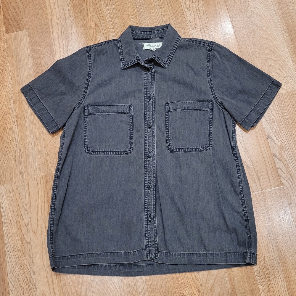 Madewell Short-Sleeve Button-up Shirt